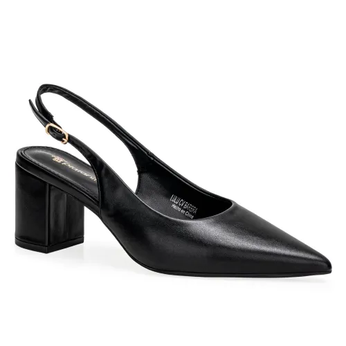 Platanitos Negro de Mujer modelo Calzado Vestir Dama Cv Barbra negros sintéticos mujer 2025091220055547095 Sintético Sintético