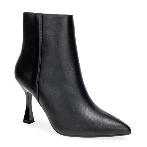 Platanitos Negro de Mujer modelo Botin Dama Btv Yamil negros sintéticos mujer 2025091220055547347 Sintético Sintético