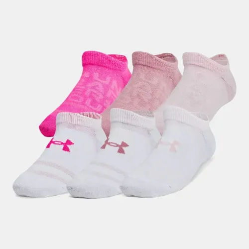 Under Armour Rosado de Niña / Niño modelo Medias Invisibles Niños Essential No Show 6pk rosados niña 2025091220271063026  