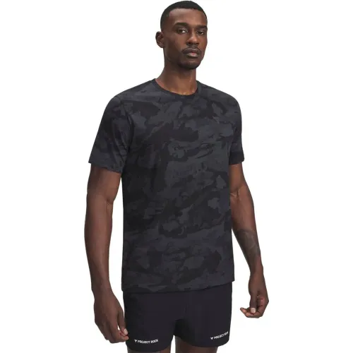 Hombre Under Armour Negro Polo Sportstyle Hombre Project Rock Aop