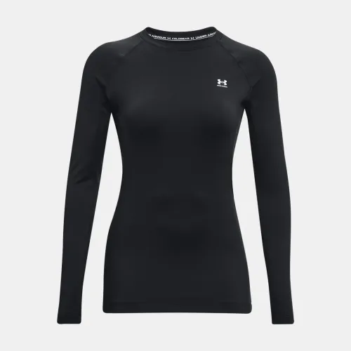 Under Armour Polo Manga Larga Training Mujer Coldgear Authentics Crew