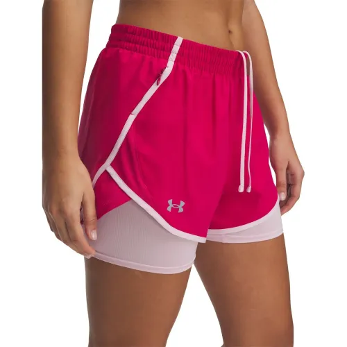 Under Armour Short Running Mujer Fly By 2-In-1