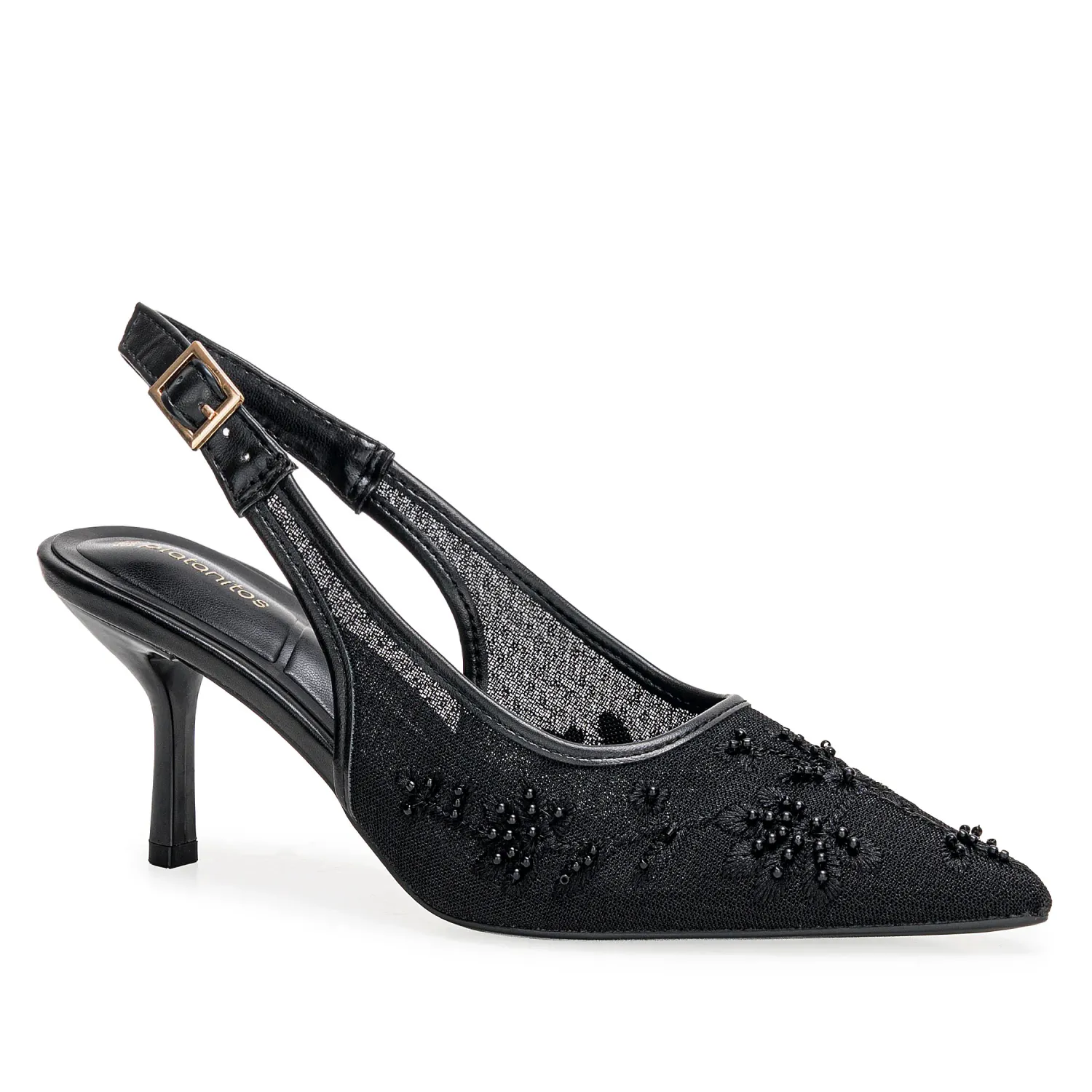 Calzado Platanitos Fiesta Dama F Celosy color negro | Platanitos