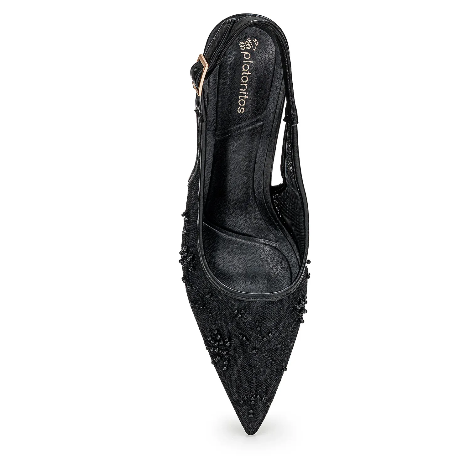 Calzado Platanitos Fiesta Dama F Celosy color negro | Platanitos