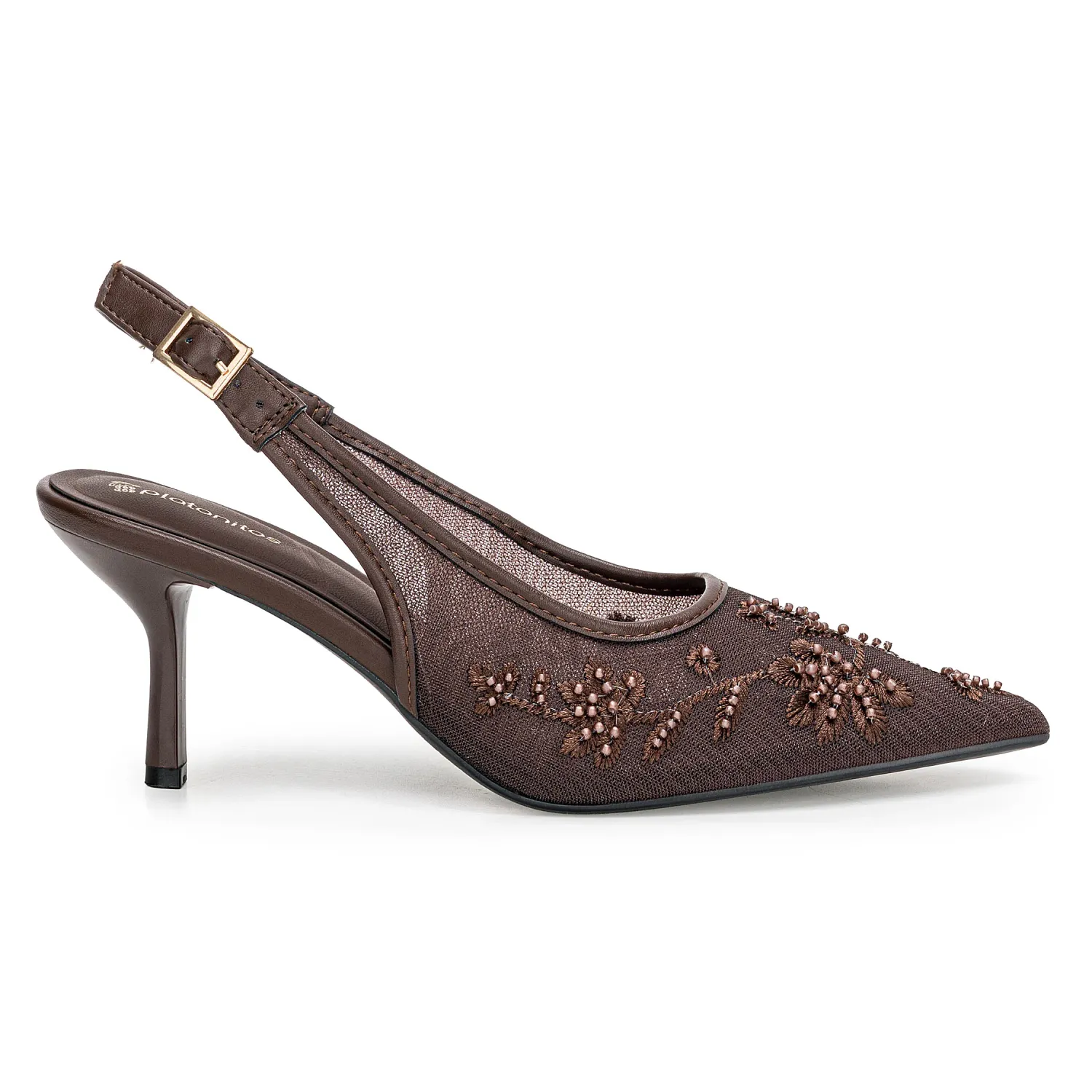 Calzado Platanitos Fiesta Dama F Celosy color marron | Platanitos