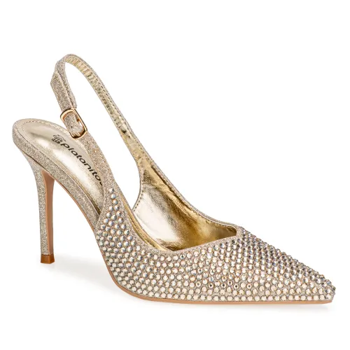 Platanitos Dorado de Mujer modelo Calzado Fiesta Dama F Kenya dorados sintéticos mujer 2025091221532335706 Sintético Sintético