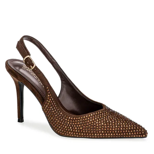 Platanitos Marron de Mujer modelo Calzado Fiesta Dama F Melisa marrones sintéticos mujer 2025091221532335778 Sintético Sintético