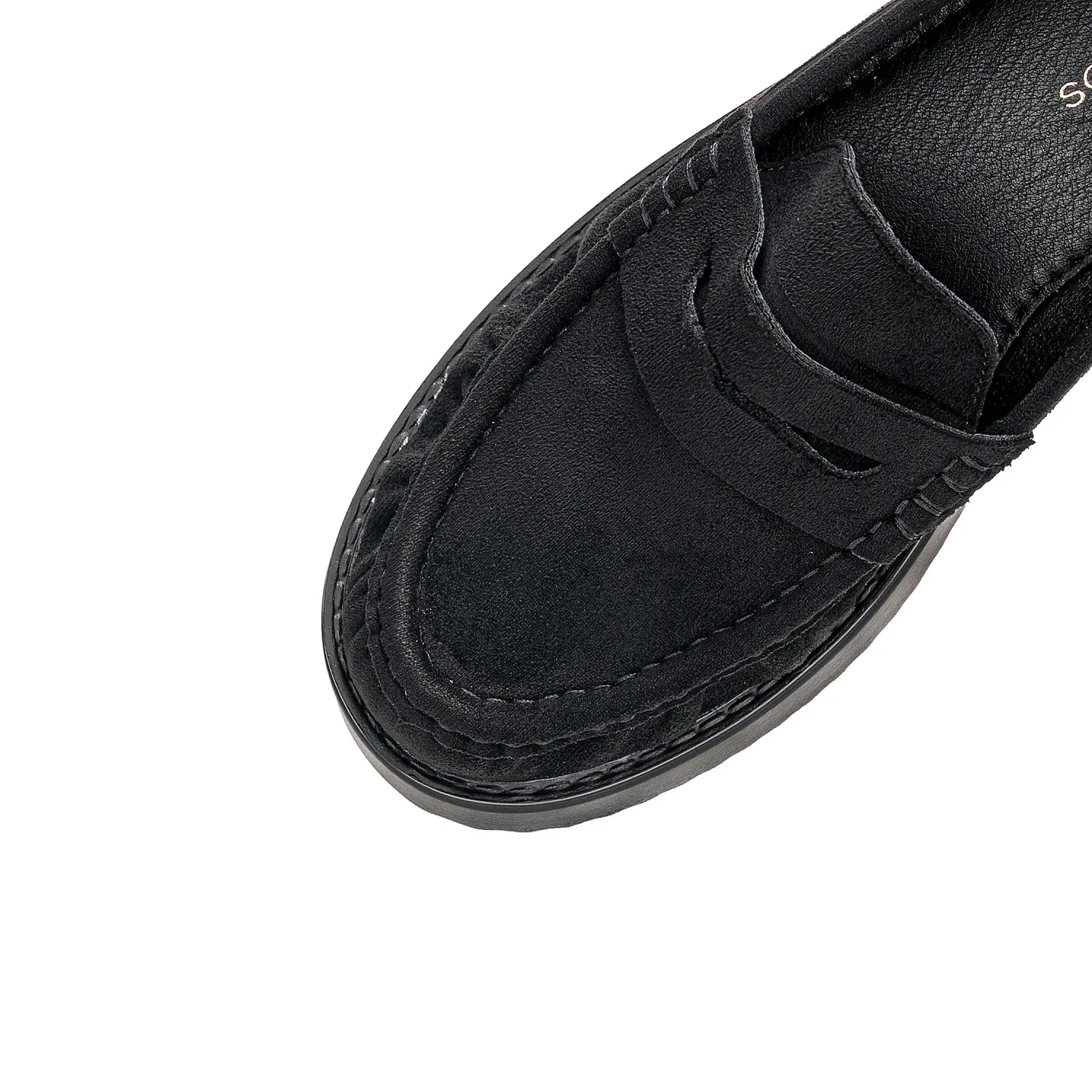 Mocasin Platanitos Dama M Bruna color negro | Platanitos