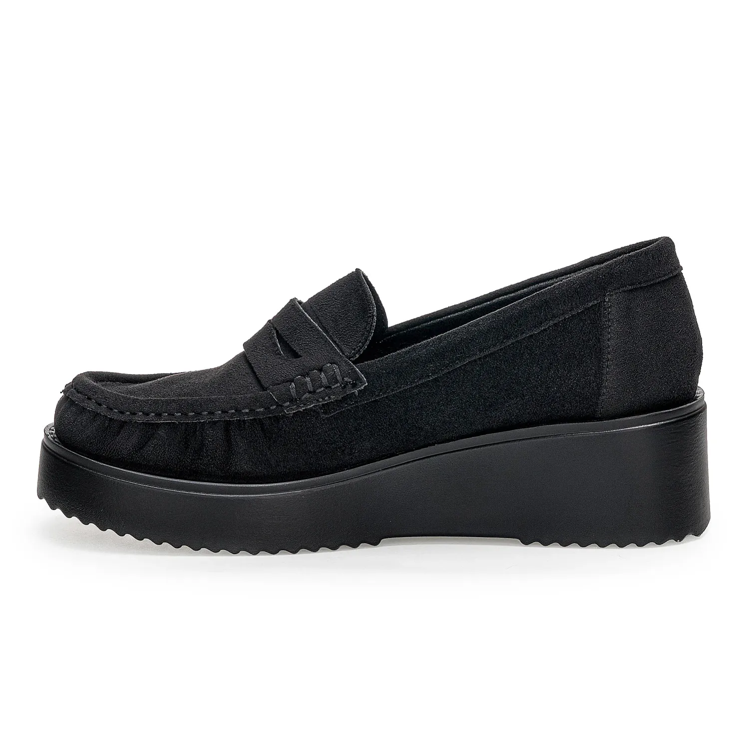 Mocasin Platanitos Dama M Bruna color negro | Platanitos