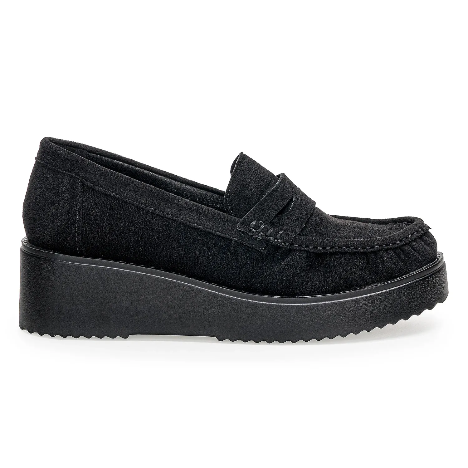 Mocasin Platanitos Dama M Bruna color negro | Platanitos