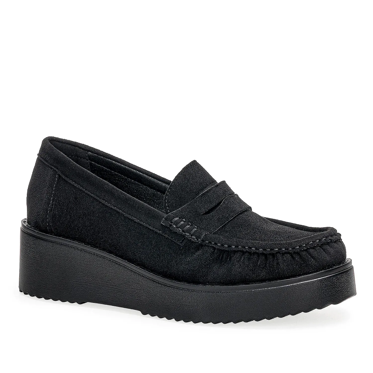 Mocasin Platanitos Dama M Bruna color negro | Platanitos