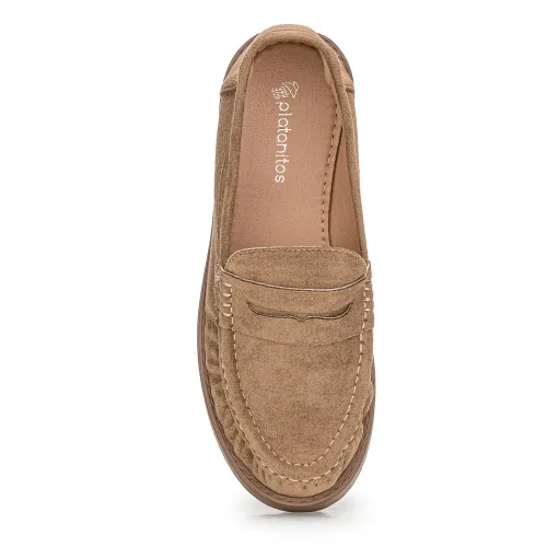 Platanitos Mocasin Dama M Bruna