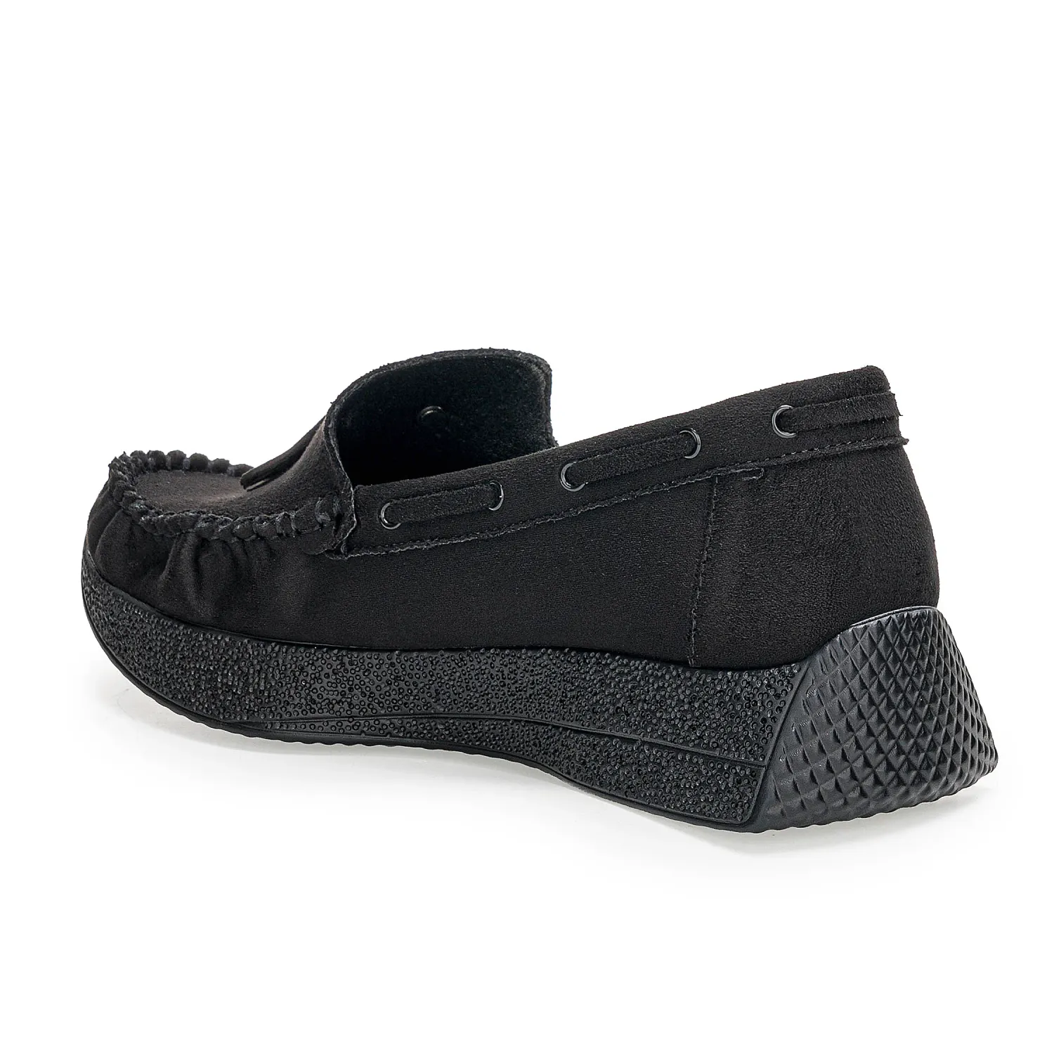 Platanitos Mocasin Platanitos Dama M Halime color negro | Platanitos