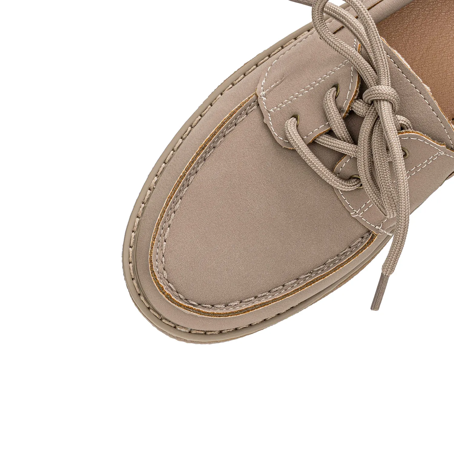 Mocasin Platanitos Dama M Larisa color beige | Platanitos