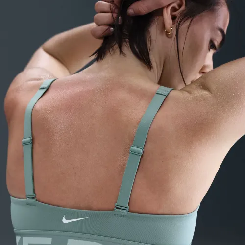 Nike Top Training Mujer Pro Indy Plunge Bold - Media Sujecion