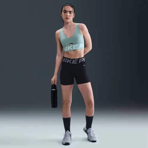 Nike Top Training Mujer Pro Indy Plunge Bold - Media Sujecion