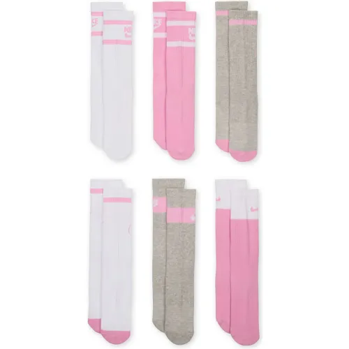Nike Medias Largas Niños Everyday Cushioned Crew - 6 Pares