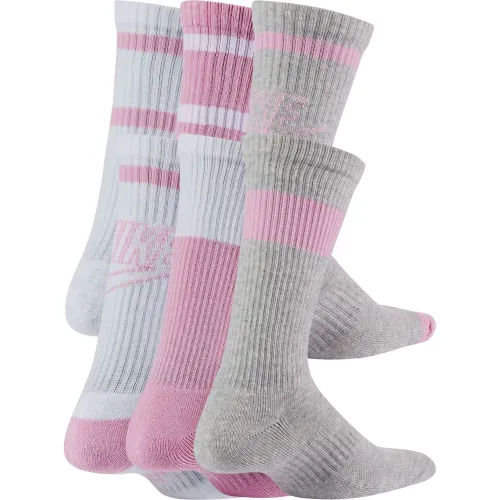 Nike Medias Largas Niños Everyday Cushioned Crew - 6 Pares