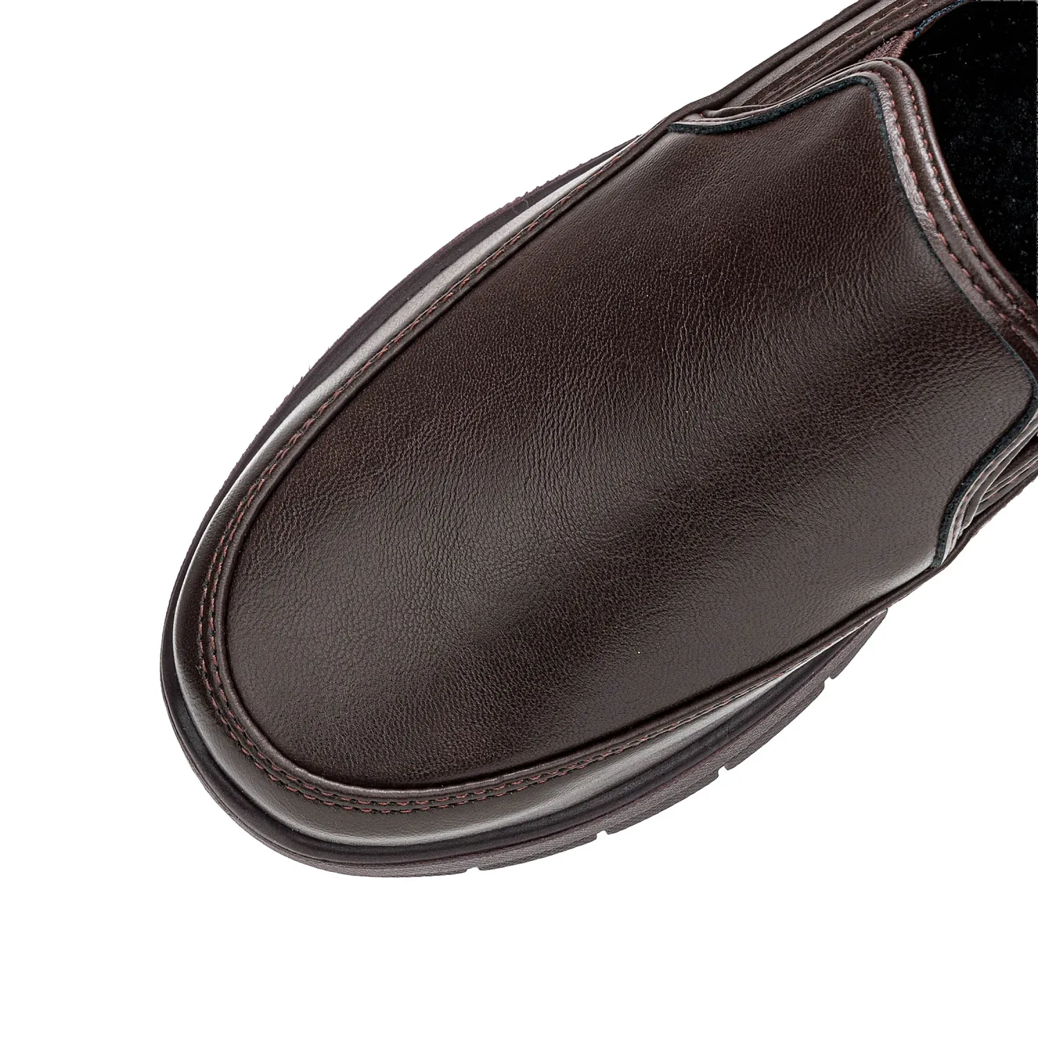 Calzado Platanitos Dama Ct Diella color marron oscuro. | Platanitos