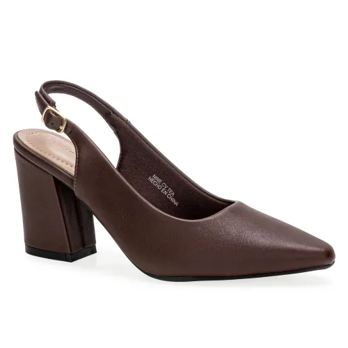 Platanitos Marron de Mujer modelo Calzado Vestir Dama Cv Tea marrones sintéticos mujer 2025091521292956956 Sintético Sintético