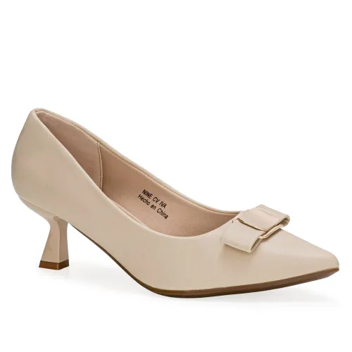 Platanitos Beige de Mujer modelo Calzado Vestir Dama Cv Iva beiges sintéticos mujer 2025091521292957136 Sintético Sintético