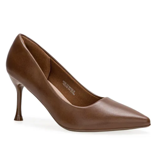 Platanitos Marron de Mujer modelo Calzado Vestir Dama Cv Marelis marrones sintéticos mujer 2025091521292957244 Sintético Sintético
