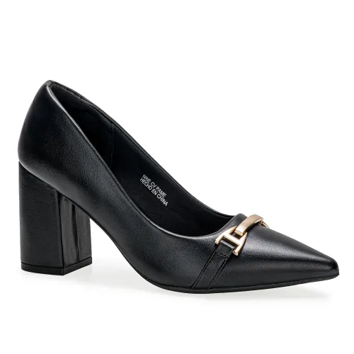 Platanitos Negro de Mujer modelo Calzado Vestir Dama Cv Pame negros sintéticos mujer 2025091521292957298 Sintético Sintético