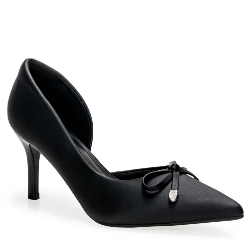 Platanitos Negro de Mujer modelo Calzado Vestir Dama Cv Lupe negros sintéticos mujer 2025091521292957334 Sintético Sintético