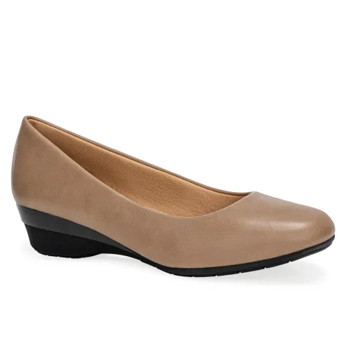 Platanitos Beige de Mujer modelo Calzado Dama Cw Lina sintéticos mujer 2025091601552640925 Sintético Sintético