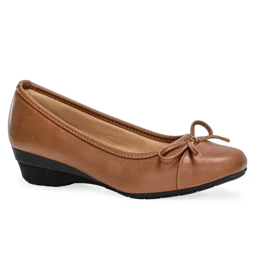 Platanitos  de Mujer modelo Calzado Dama Cw Suzy cameles sintéticos mujer 2025091601552641015 Sintético Sintético