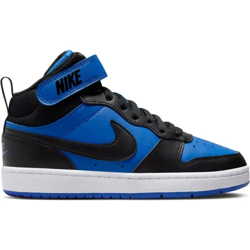 Nike Azul de Niña / Niño modelo Zapatillas Urbanas Juvenil Court Borough Mid 2 azules negros textiles niña 2025091714493006499 Textil Eva