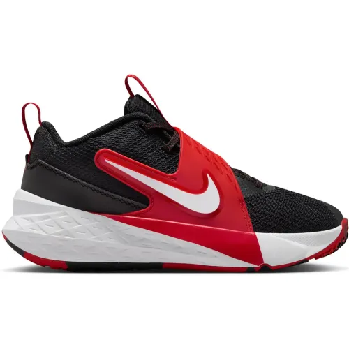Nike Negro de Niña / Niño modelo Zapatillas De Basquet Juvenil Hustle D 12 negros rojos rojas roja textiles niña 2025091714493006526 Textil Eva