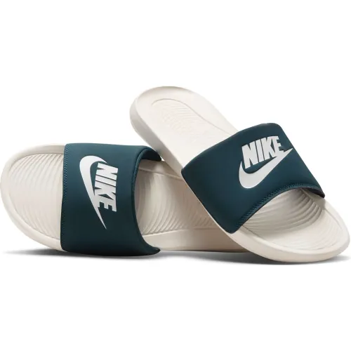Nike Azul de Hombre modelo Sandalia Hombre Victori One Slide azules blancos hombre 2025091714493007653 Sin plantilla Sintético