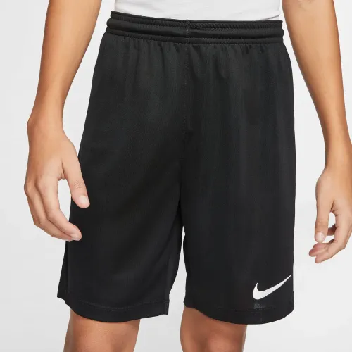 Niño Nike Negro Short Futbol Juvenil Dri-Fit Park 3