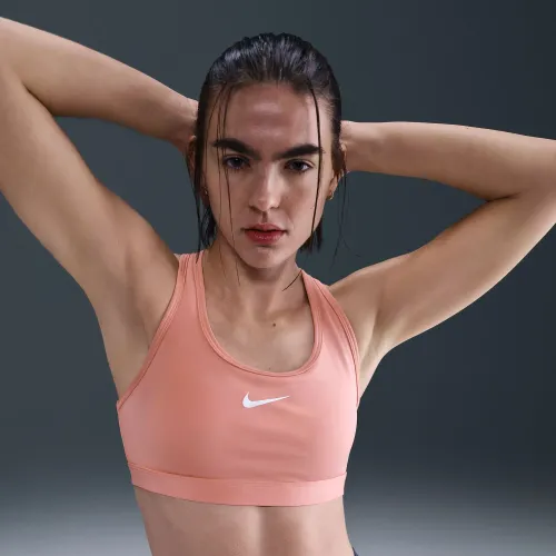 Nike Top Training Mujer Dri-Fit Swoosh - Soporte Medio
