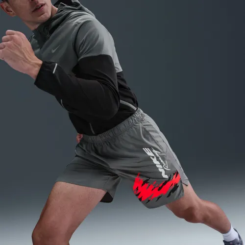 Nike Gris de Hombre modelo Short Running Hombre Dri-Fit Run Enrgy Challenger 7in Con Forro Interior grises naranjas hombre 2025091714493008061  