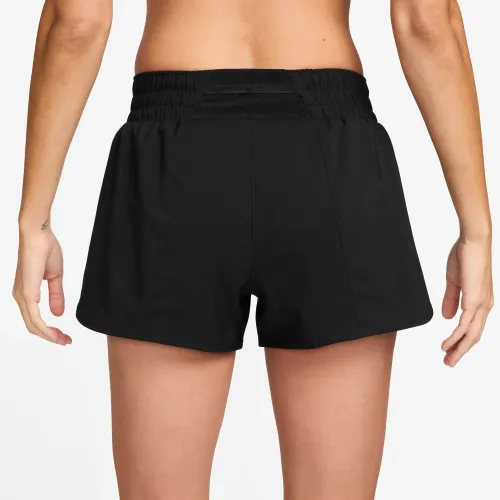 Nike Short Running Mujer Dri-Fit One Swoosh Hbr 3in - Con Forro Interior