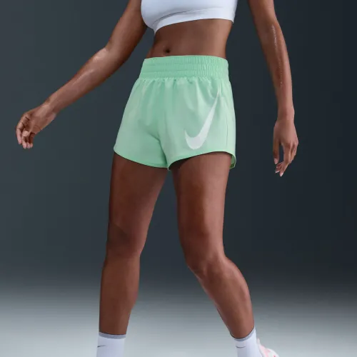 Nike Short Running Mujer Dri-Fit One Swoosh Hbr 3in - Con Forro Interior