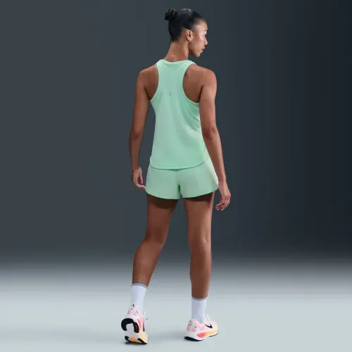 Nike Short Running Mujer Dri-Fit One Swoosh Hbr 3in - Con Forro Interior