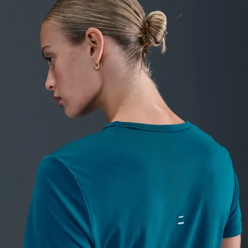 Nike Polo Running Mujer Dri-Fit Tempo Swoosh