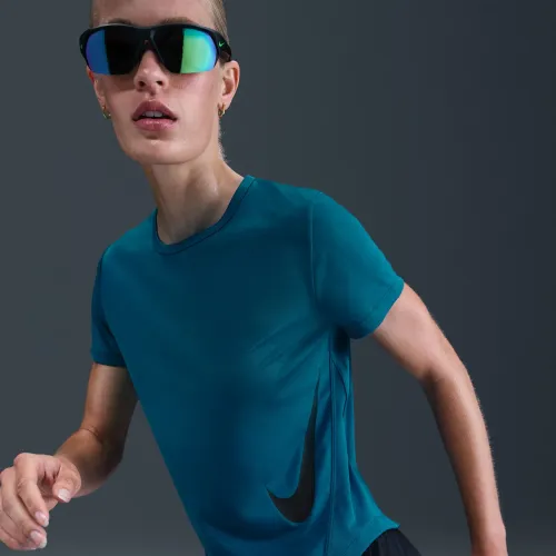Nike Polo Running Mujer Dri-Fit Tempo Swoosh