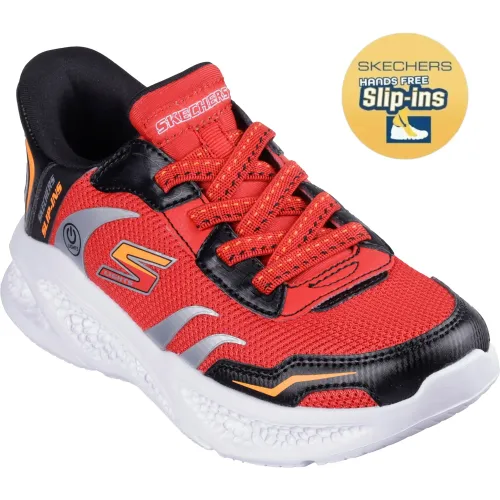 Skechers Rojo de Niña / Niño modelo Zapatillas Urbanas Niños Meteor-Lights Slip-Ins rojos rojas roja niña 2025091715104111689 Sintético - textil SINTETICO-TEXTIL