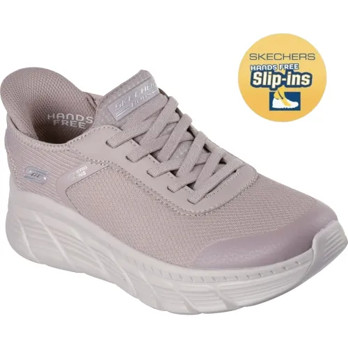 Skechers Beige de Mujer modelo Zapatillas Urbanas Mujer Bobs B Flex Hi Slip-Ins beiges mujer 2025091715104112202 Sintético - textil SINTETICO-TEXTIL