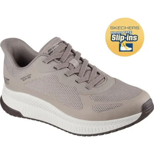 Skechers Gris de Hombre modelo Zapatillas Urbanas Hombre Bobs Squad 4 Slip-Ins grises hombre 2025091715104112988 Sintético - textil SINTETICO-TEXTIL
