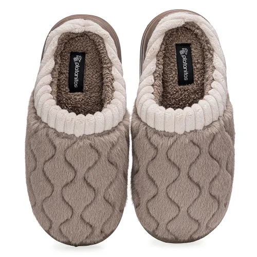 Platanitos Pantufla Dama P Nieve