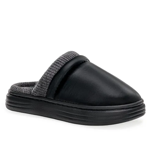 Platanitos Negro de Mujer modelo Pantufla Dama P Yume negros textiles mujer 2025091812145666448 Textil Sintético