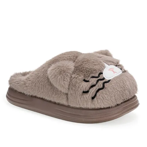 Platanitos Beige de Mujer modelo Pantufla Dama P Nala beiges textiles mujer 2025091812145666511 Textil Sintético