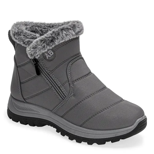 Platanitos Gris de Mujer modelo Botin Dama Bt Snchacks grises textiles mujer 2025091812145666532 Textil Sintético
