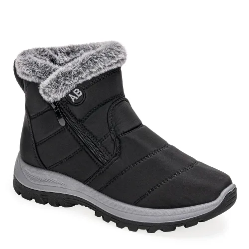 Platanitos Negro de Mujer modelo Botin Dama Bt Snchacks negros textiles mujer 2025091812145666562 Textil Sintético