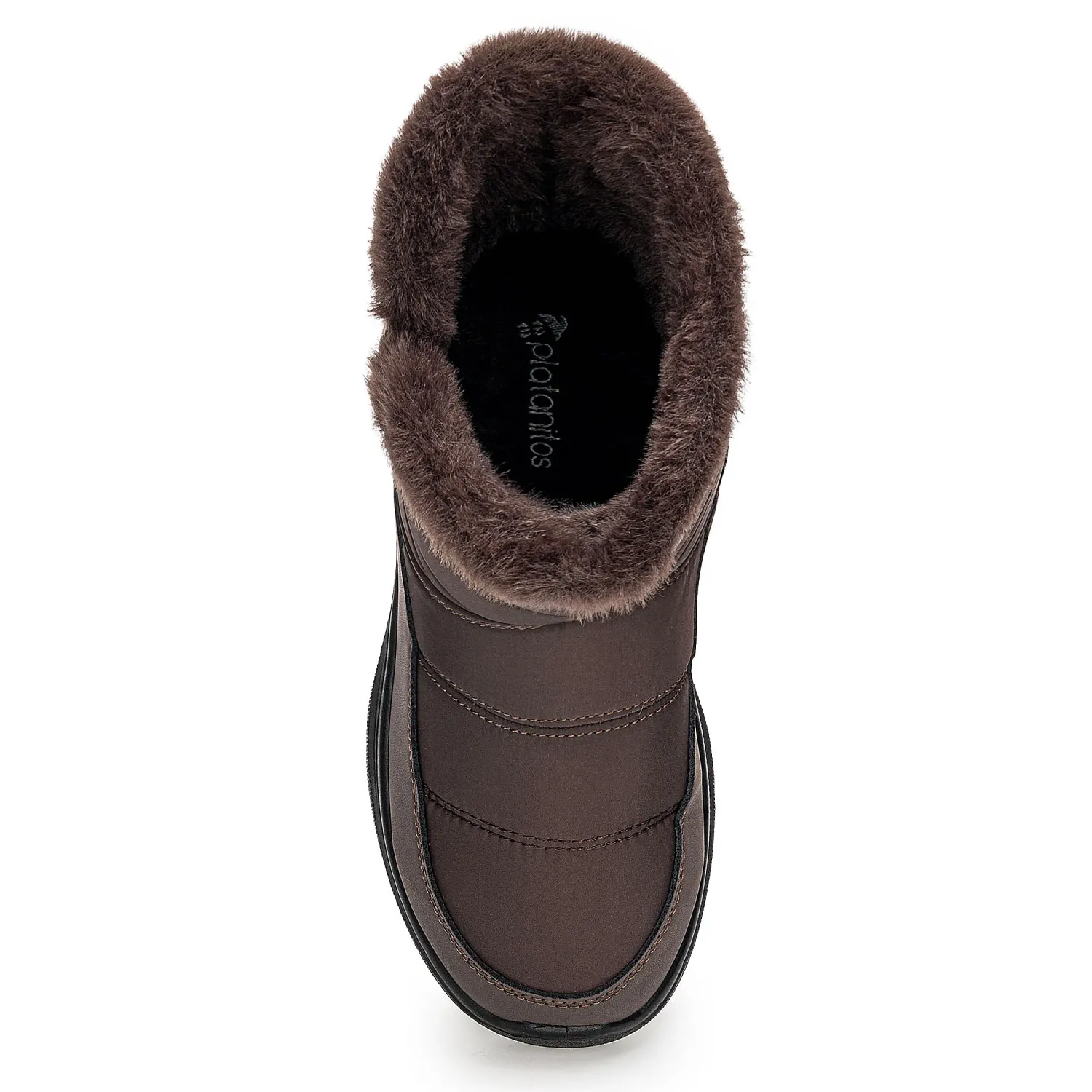 Botin Platanitos Dama Bt Snkristy color beige oscuro | Platanitos